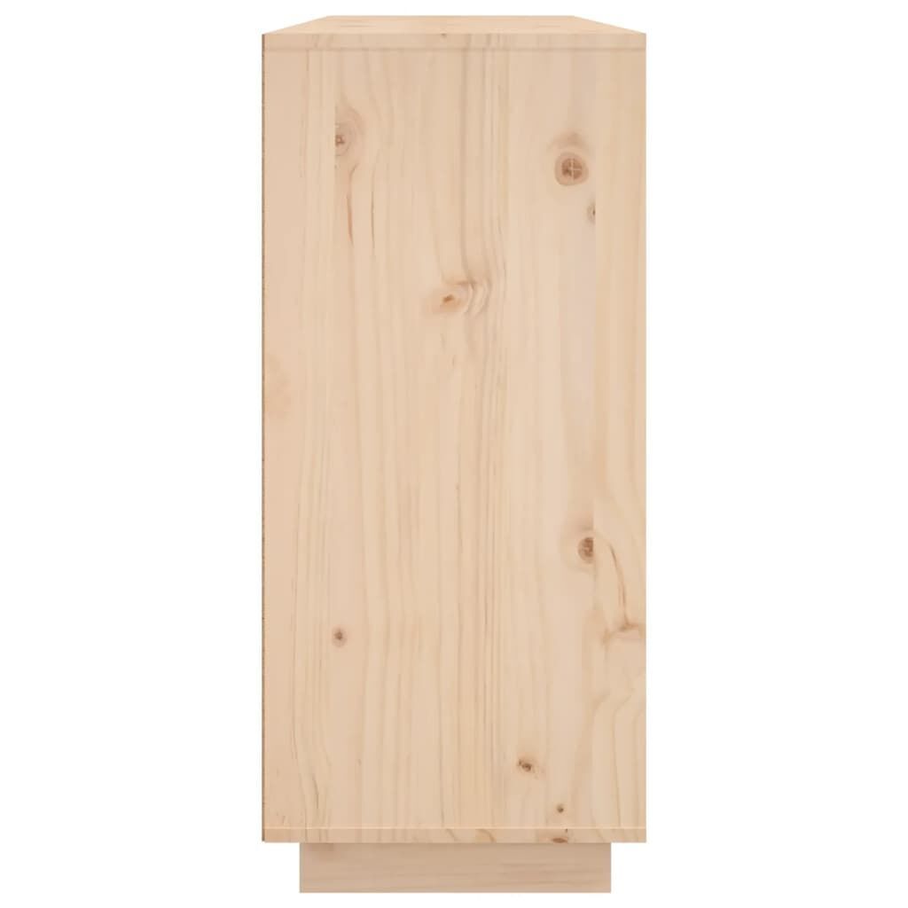 Sideboard 120x35x80 cm Solid Wood Pine Price