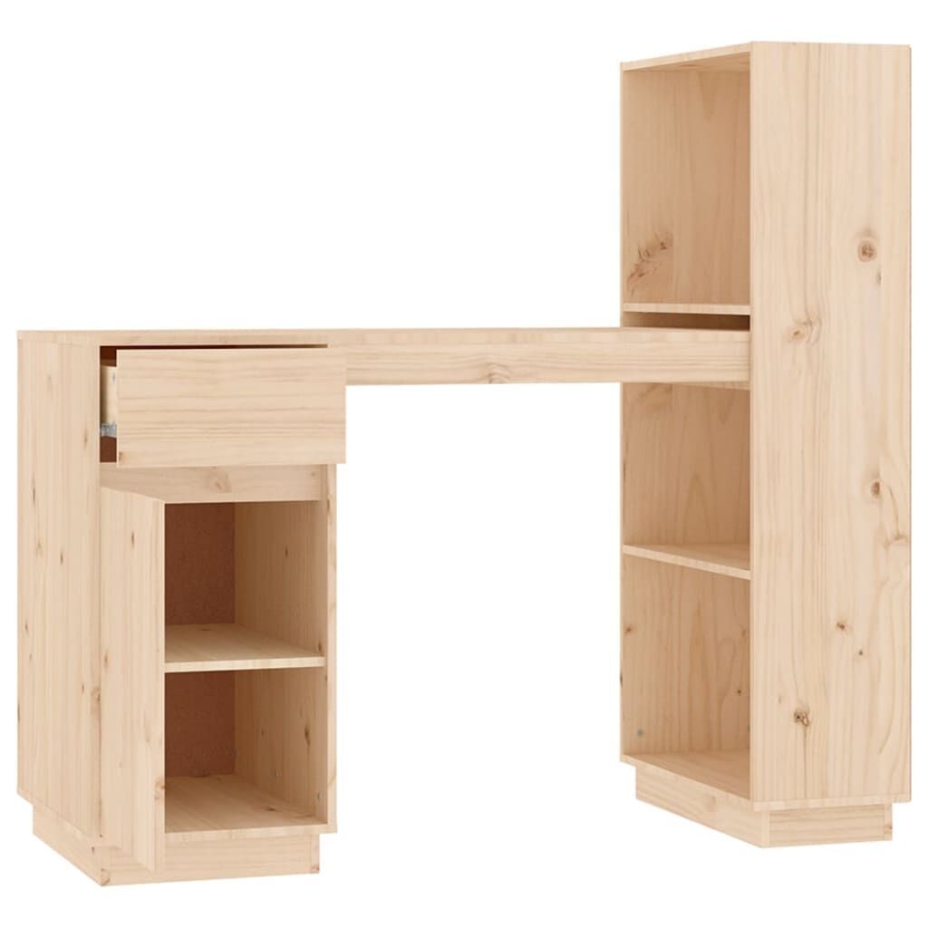 Desk 110x53x117 cm Solid Wood Pine Price