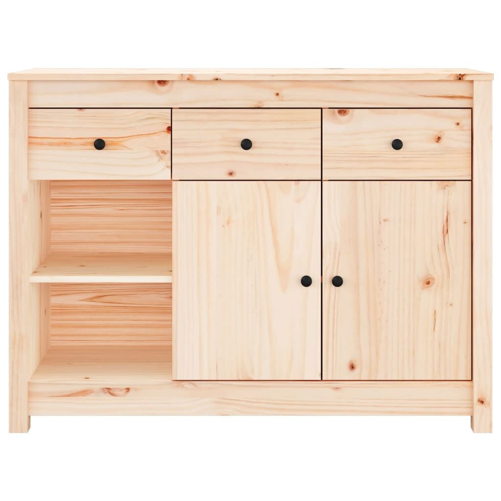 Sideboard 100x35x74 cm Solid Wood Pine Price