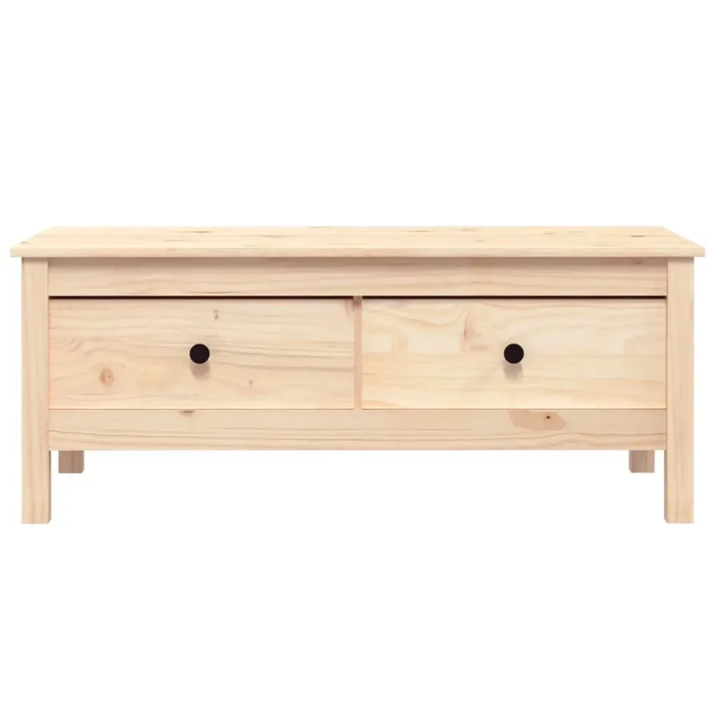 Coffee Table 100x50x40 cm Solid Wood Pine Price