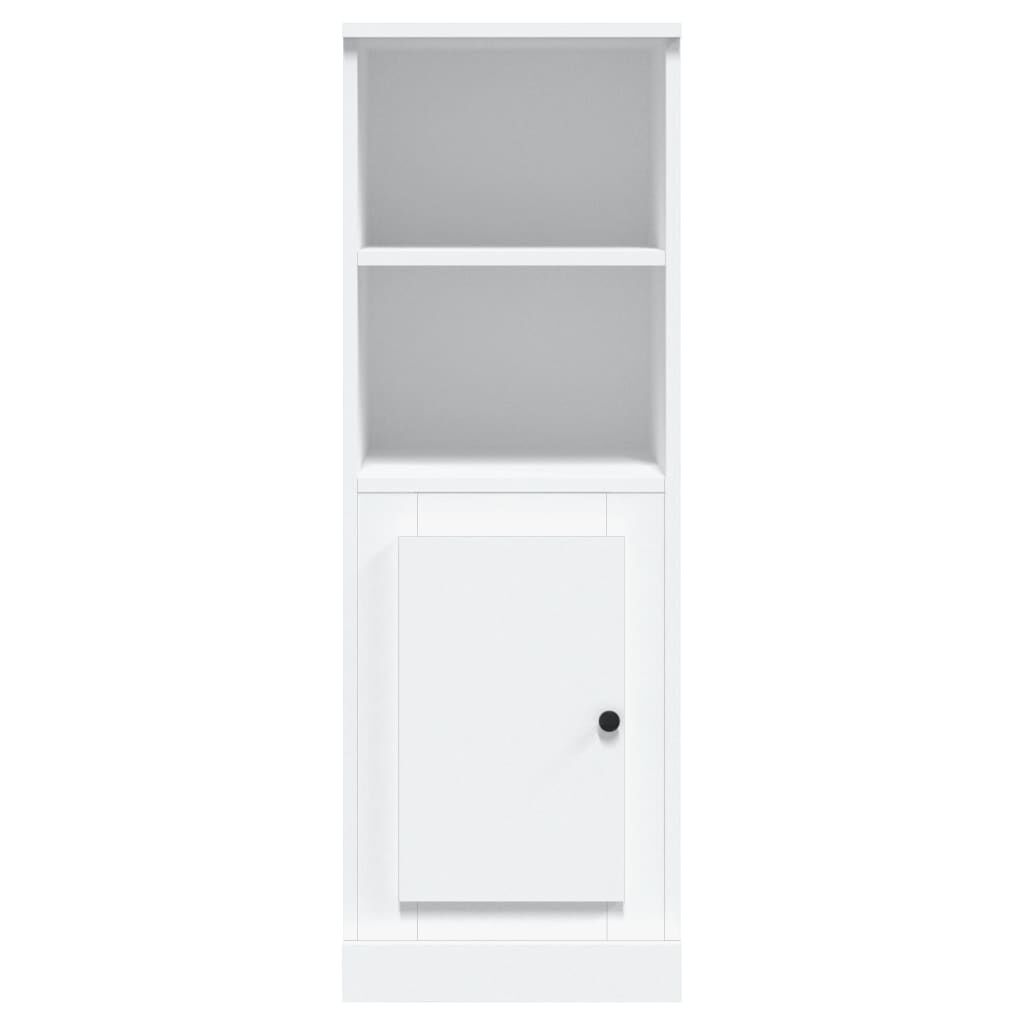 Highboard White 36x35.5x103.5 cm Engineered Wood Price