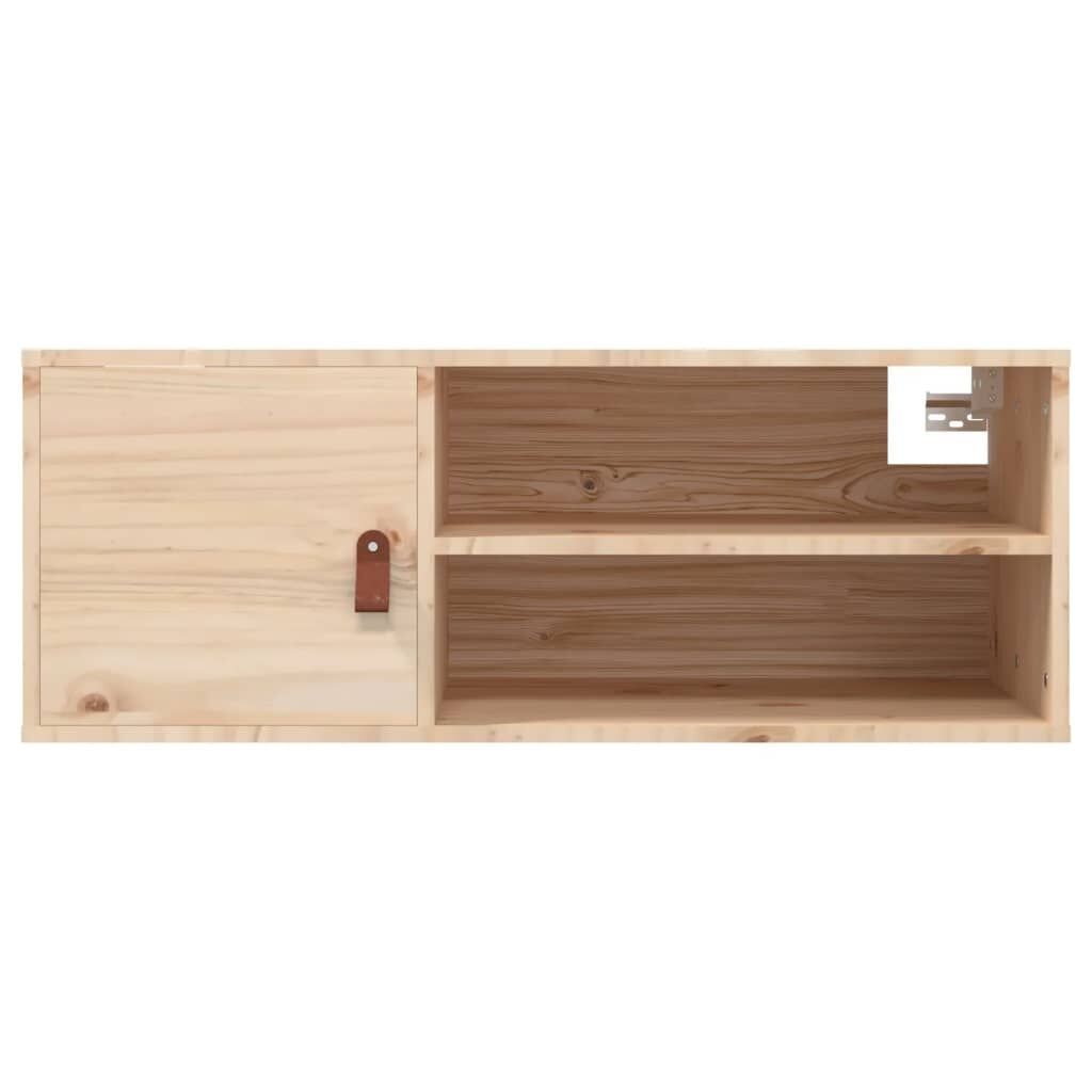 Wall Cabinets 2 pcs 80x30x30 cm Solid Wood Pine Price