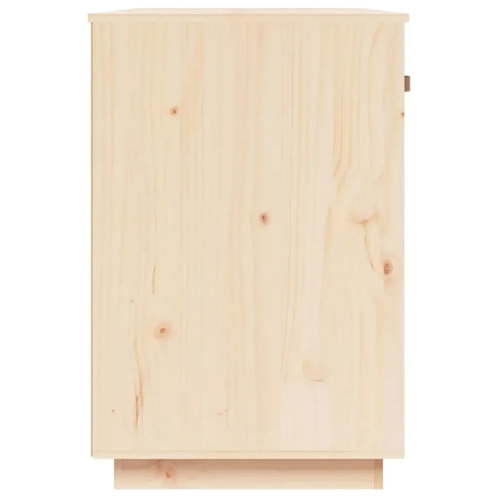 Desk 95x50x75 cm Solid Wood Pine Price