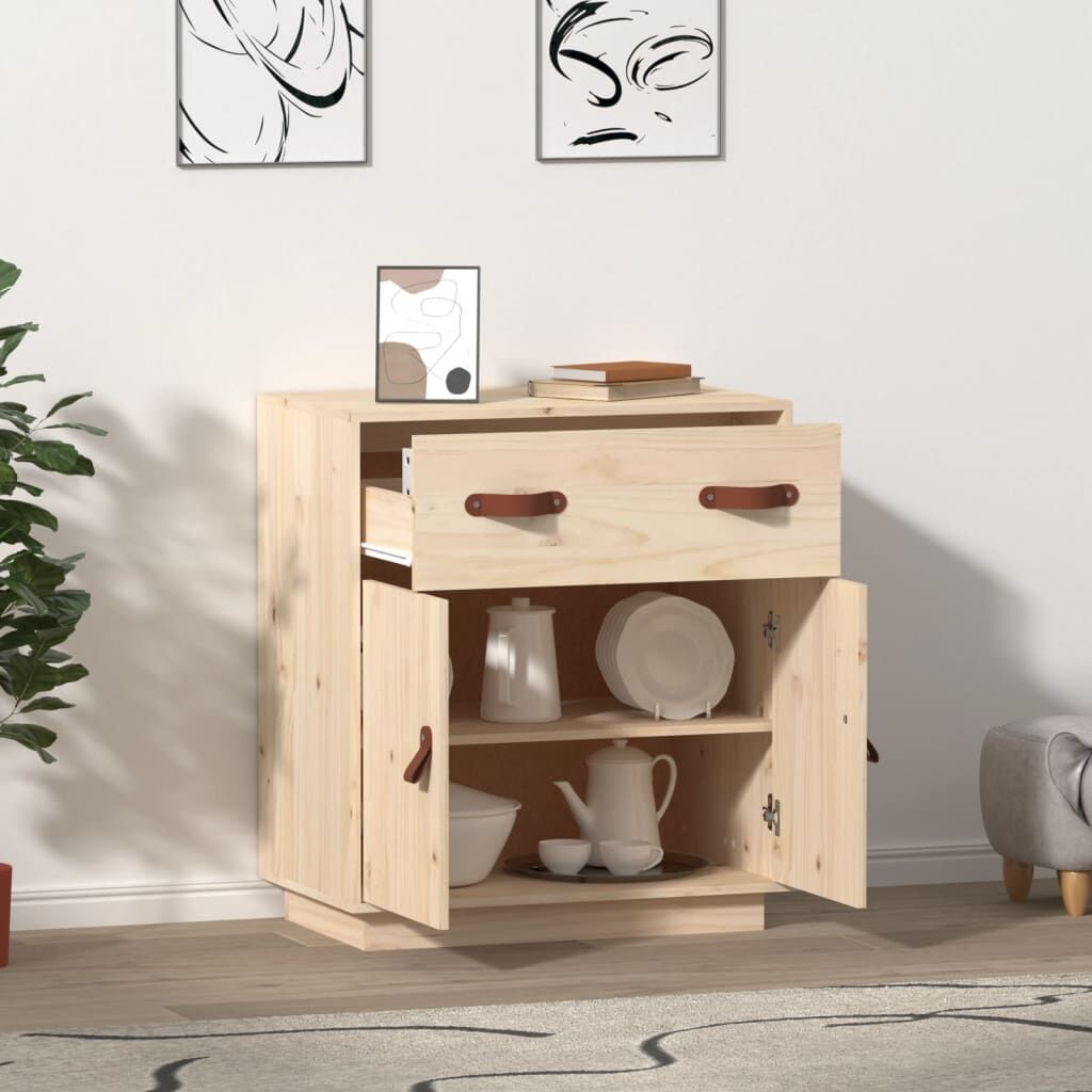 Sideboard 65.5x40x75 cm Solid Wood Pine Price