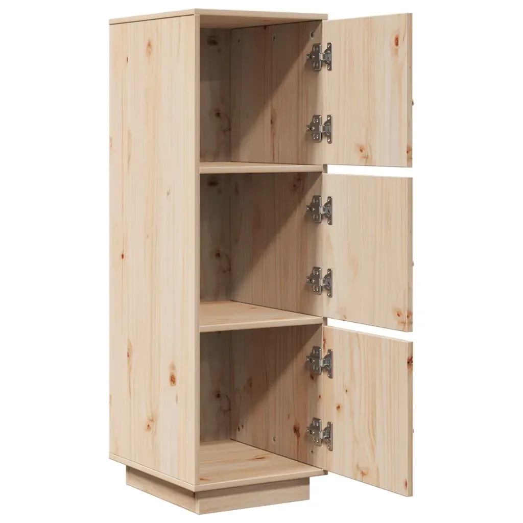 Highboard 34x40x108.5 cm Solid Wood Pine Price