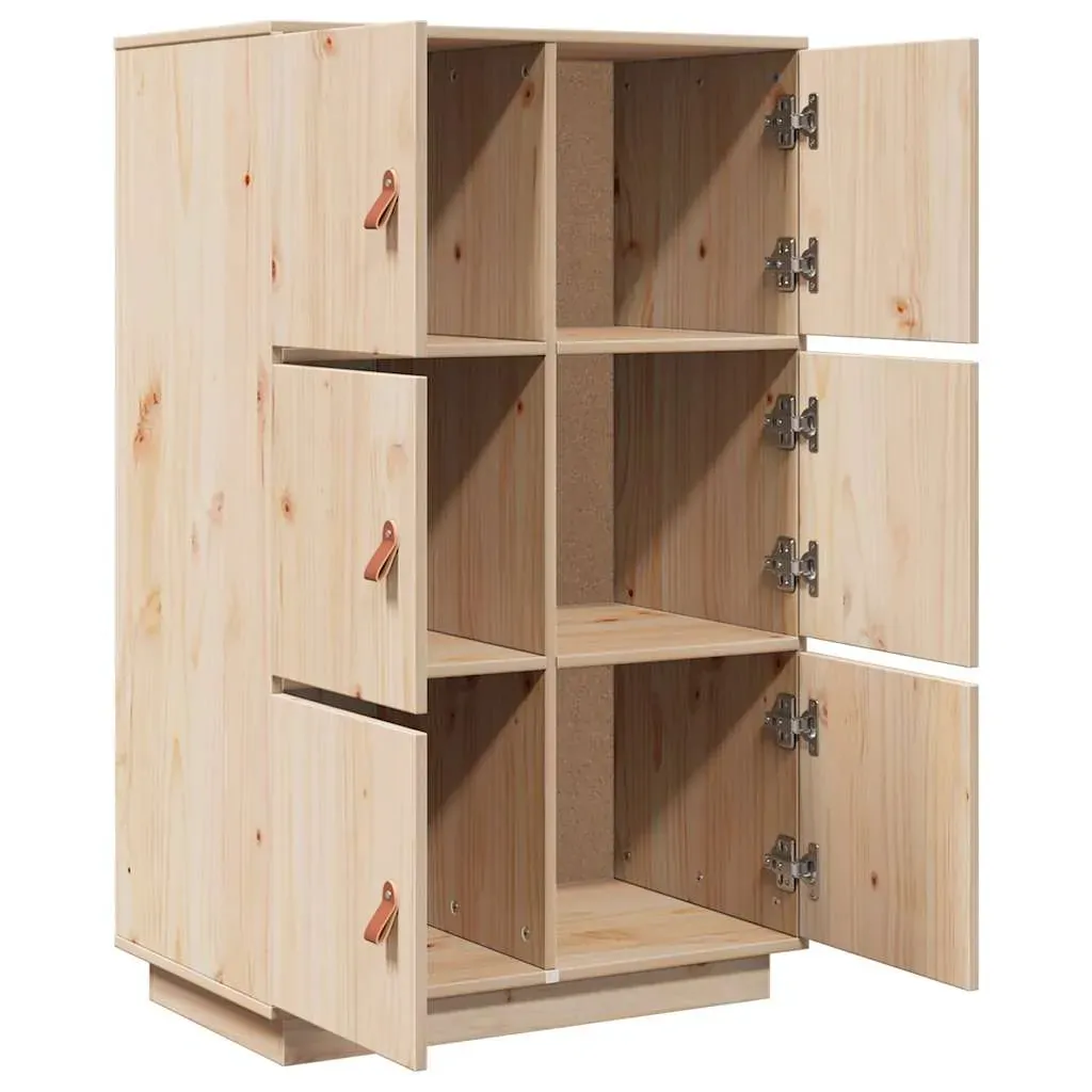 Highboard 67x40x108.5 cm Solid Wood Pine Price