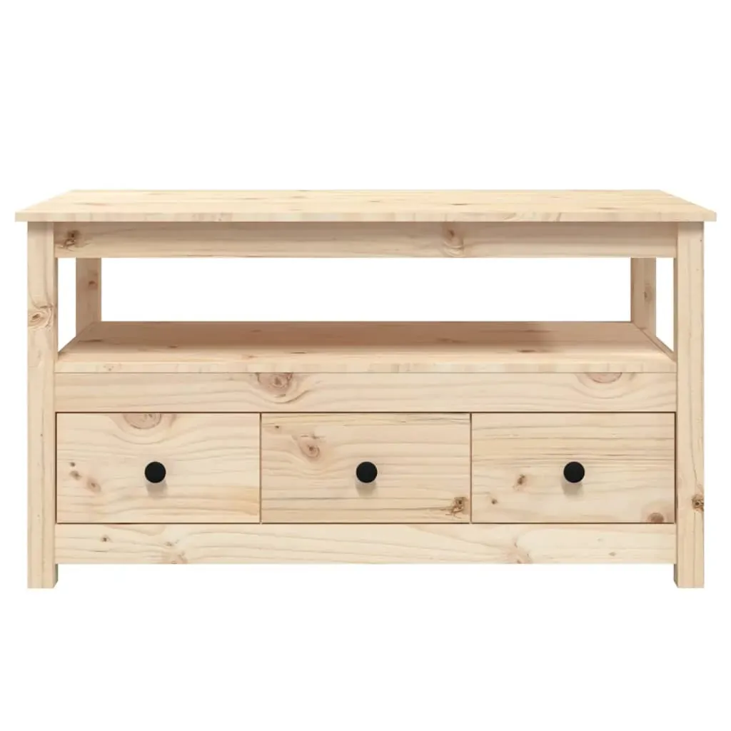 Coffee Table 102x49x55 cm Solid Wood Pine Price