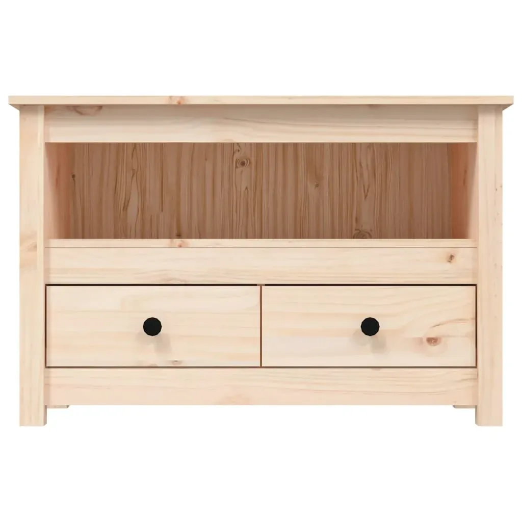 TV Cabinet 79x35x52 cm Solid Wood Pine Price