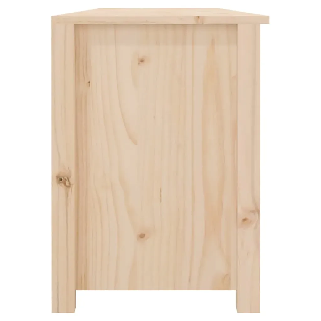 Shoe Bench 160x36.5x50 cm Solid Wood Pine Price