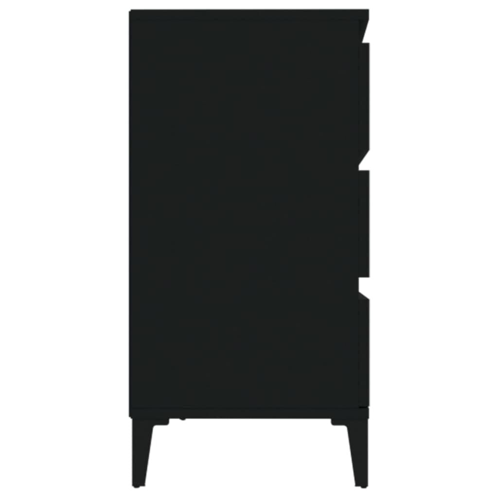 Sideboard Black 60x35x70 cm Engineered Wood Price