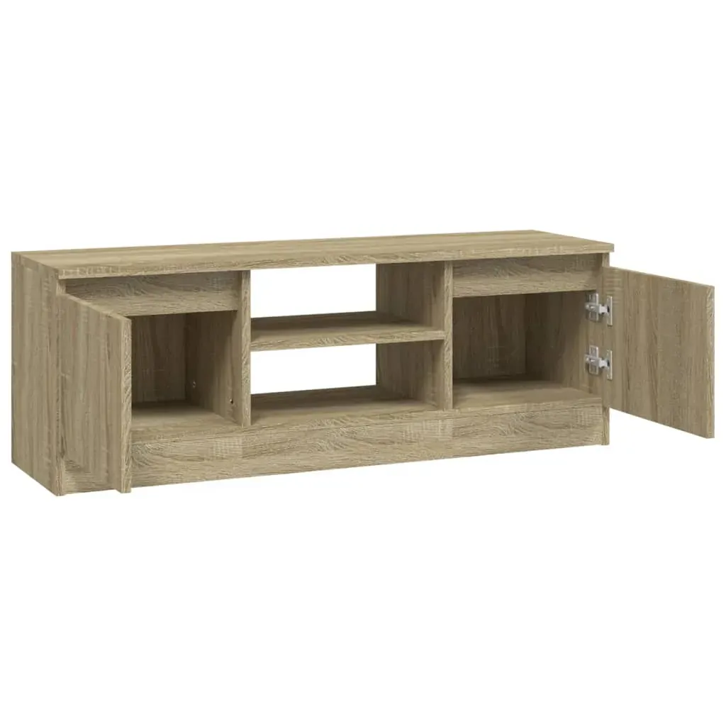 TV Cabinet with Door Sonoma Oak 102x30x36 cm Price