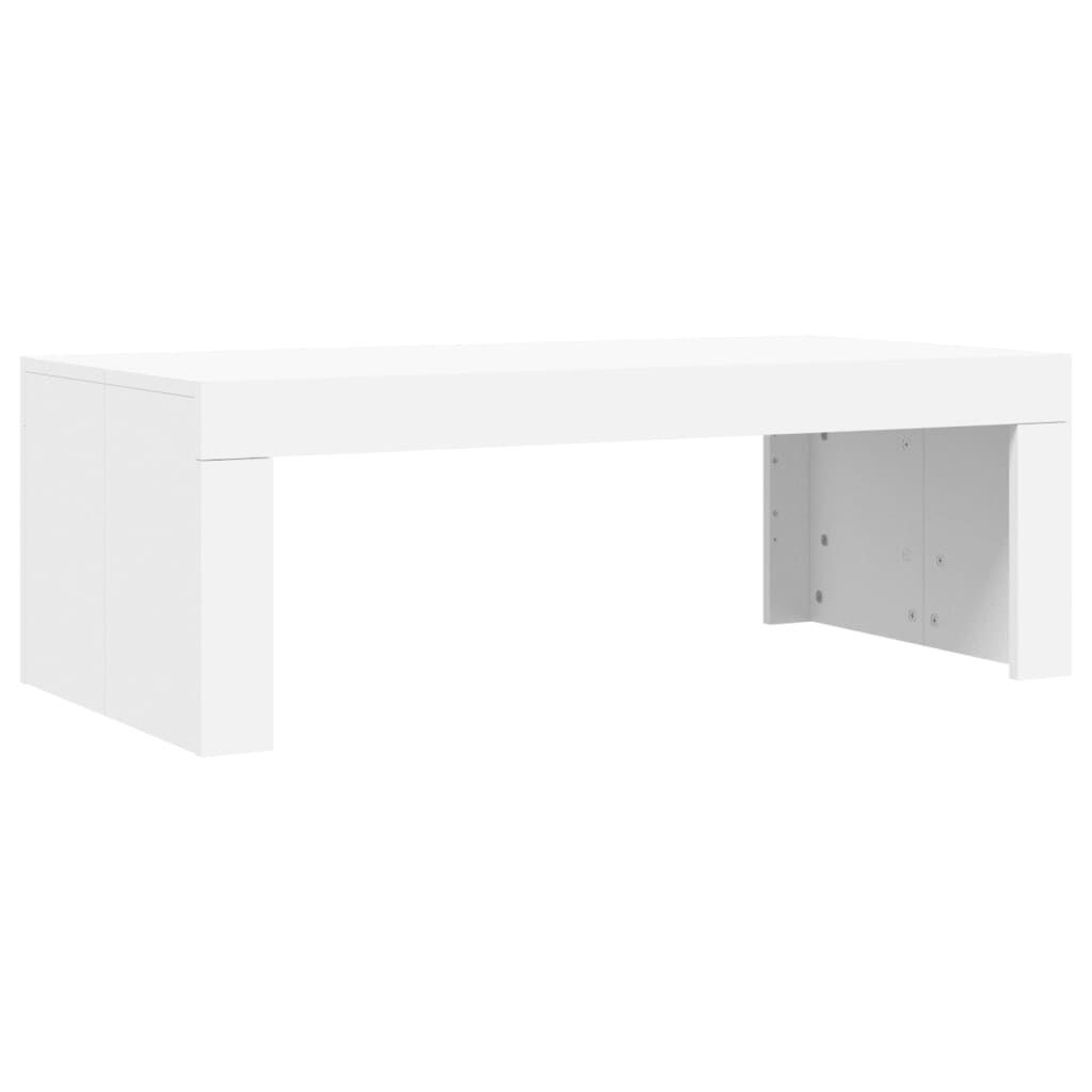 Coffee Table White 102x50x36 cm Engineered Wood Price