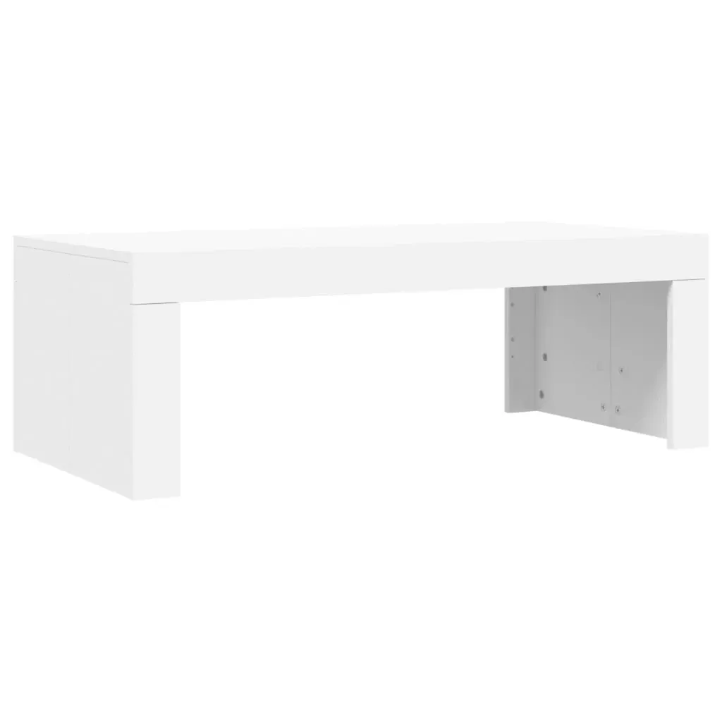 Coffee Table White 102x50x36 cm Engineered Wood Price