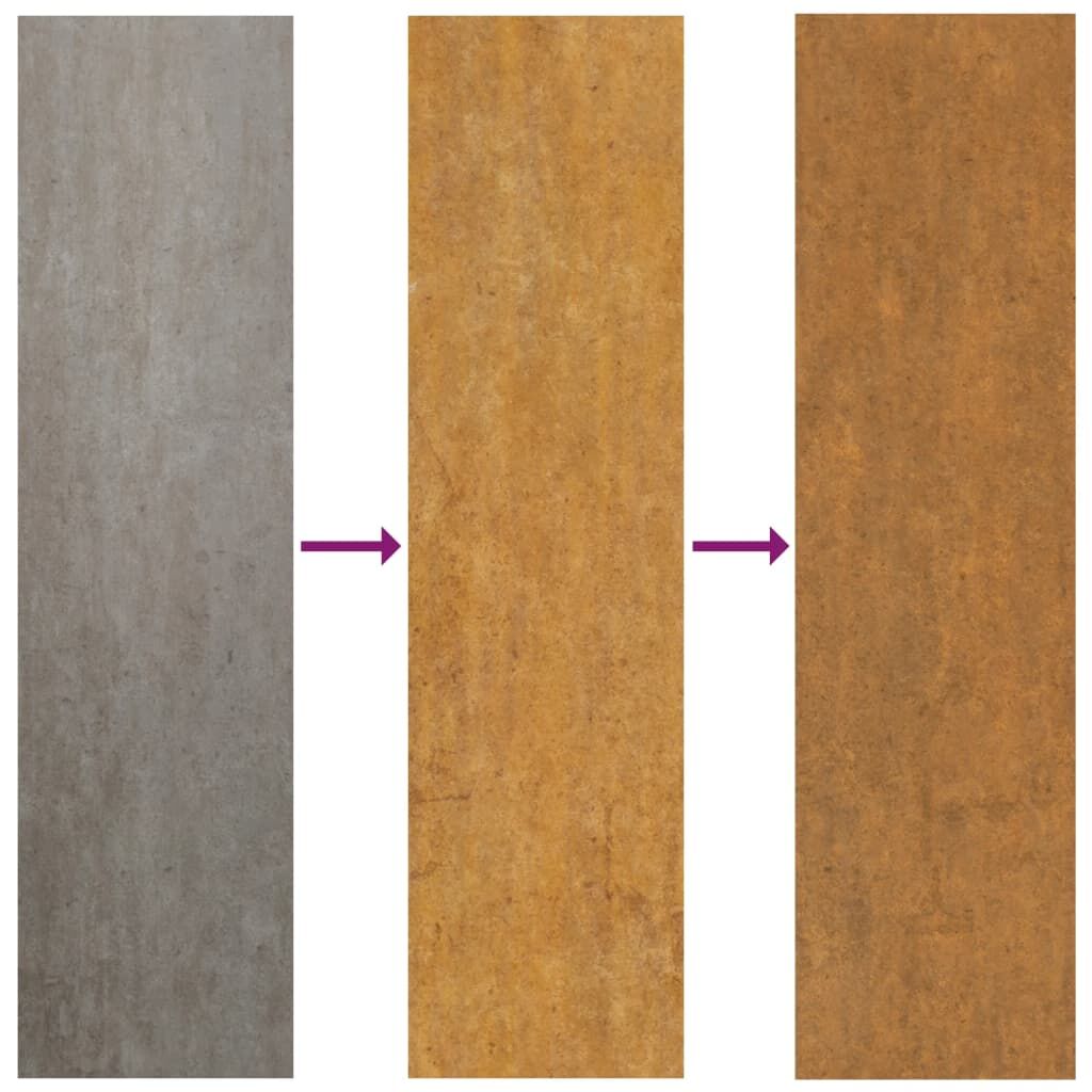 Garden Raised Bed 100x100x33.5 cm Corten Steel Price