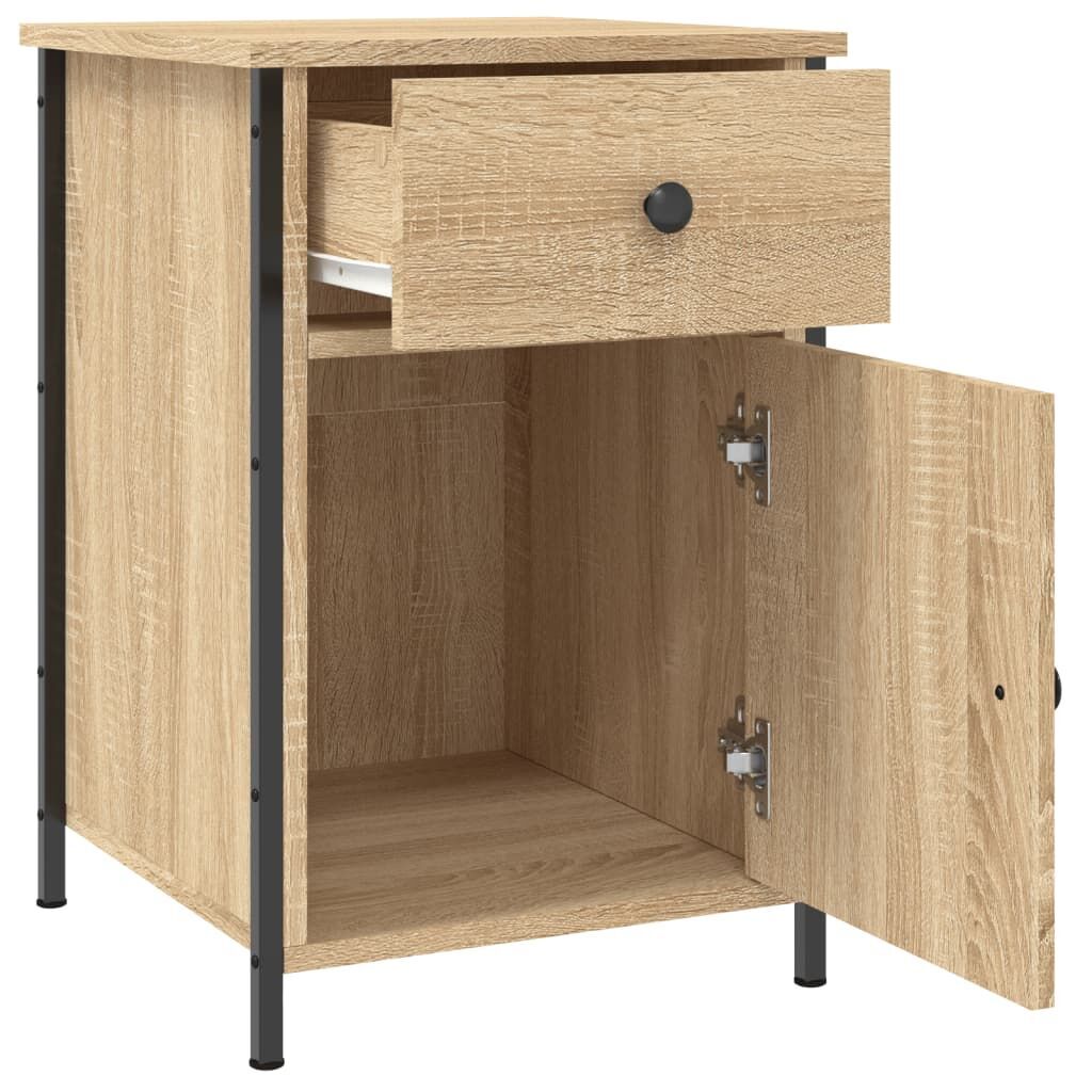 Bedside Cabinets 2 pcs Sonoma Oak 40x42x60 cm Engineered Wood Price