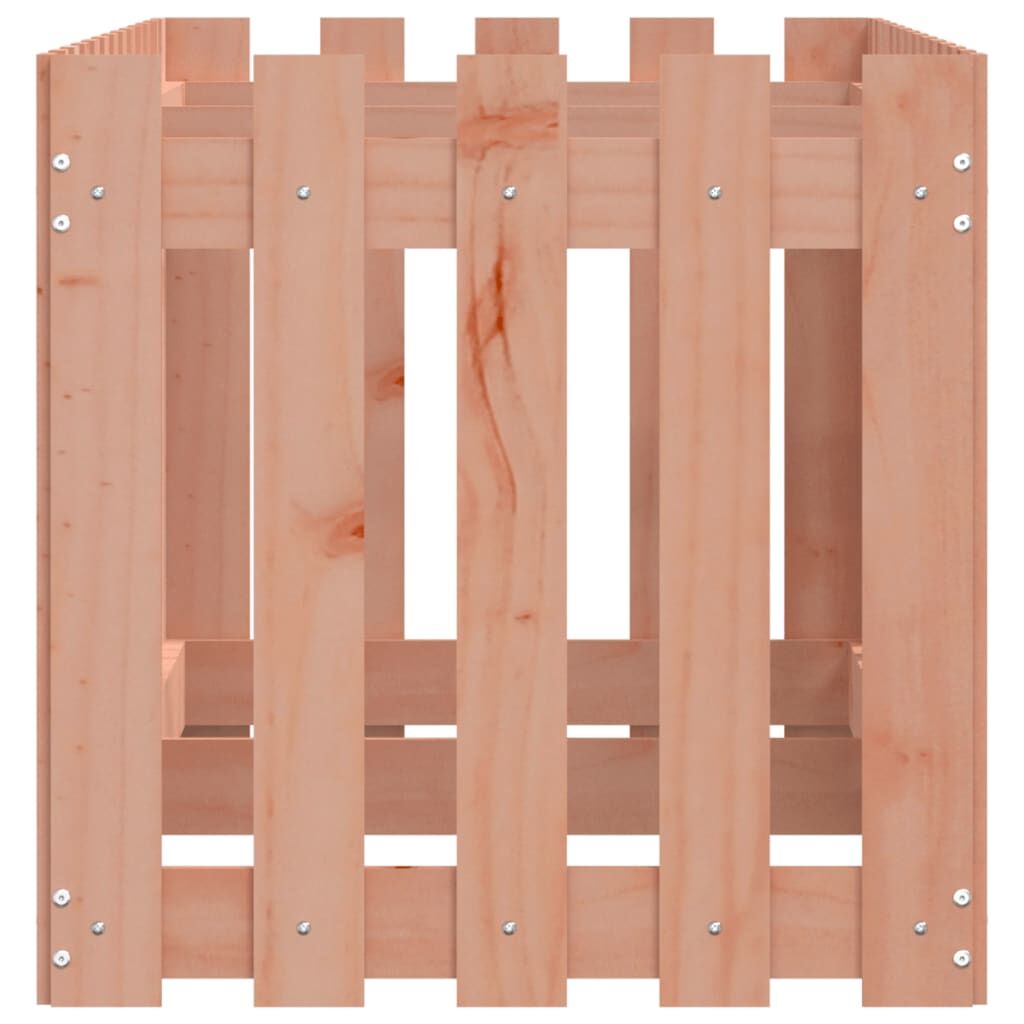Garden Raised Bed with Fence Design 150x50x50 cm Solid Wood Douglas Price