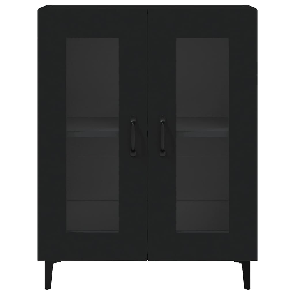 Sideboard Black 69.5x34x90 cm Engineered Wood Price