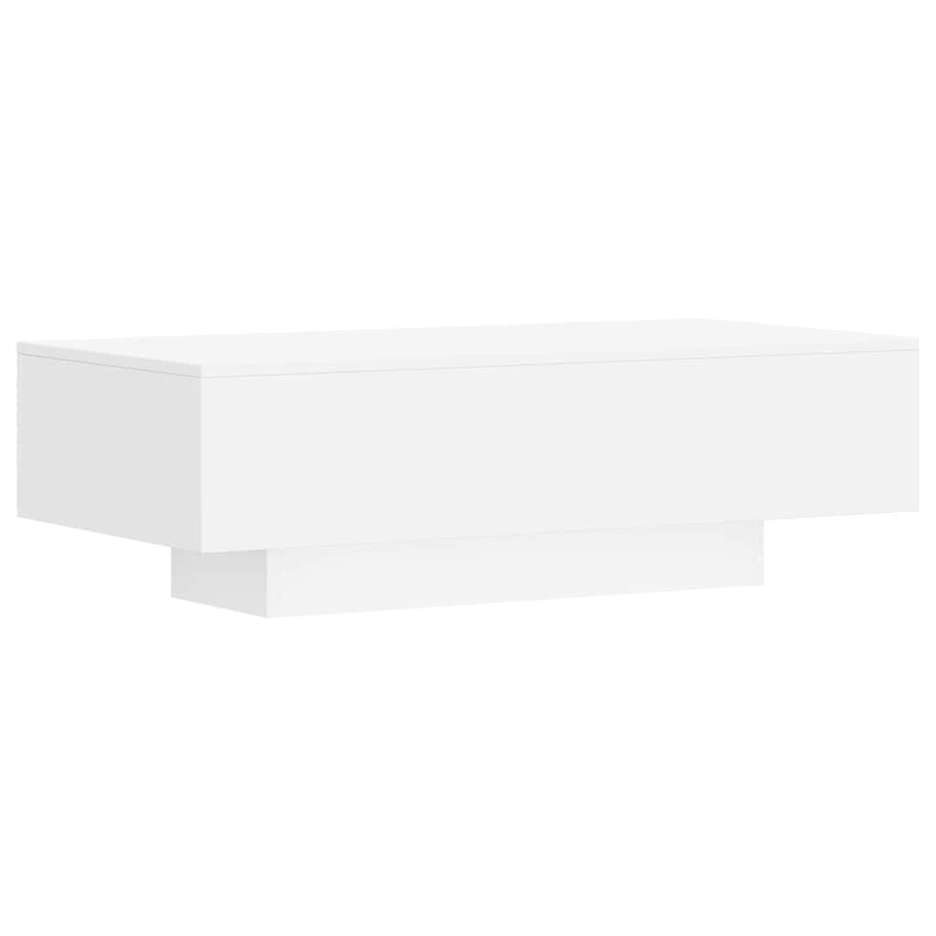 Coffee Table White 100x49.5x31 cm Engineered Wood Price