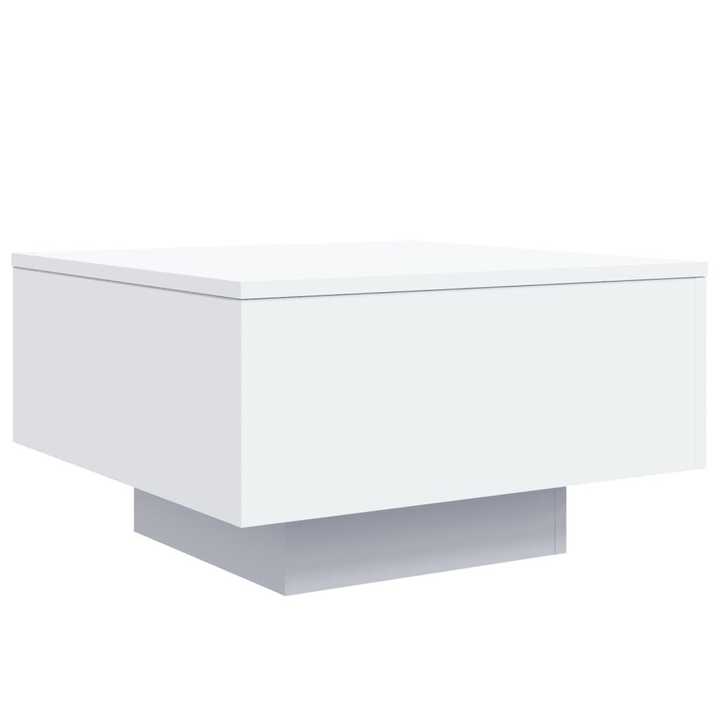 Coffee Table White 55x55x31 cm Engineered Wood Price