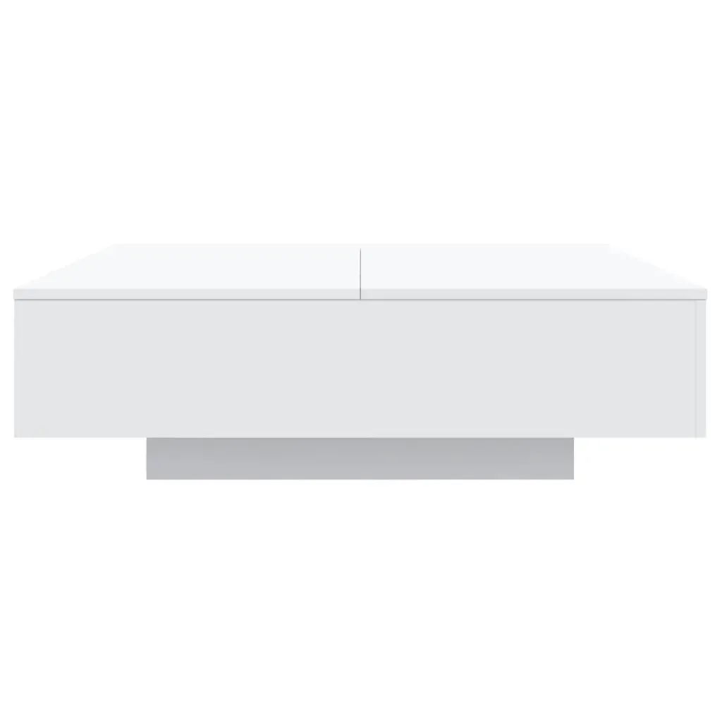 Coffee Table White 100x100x31 cm Engineered Wood Price