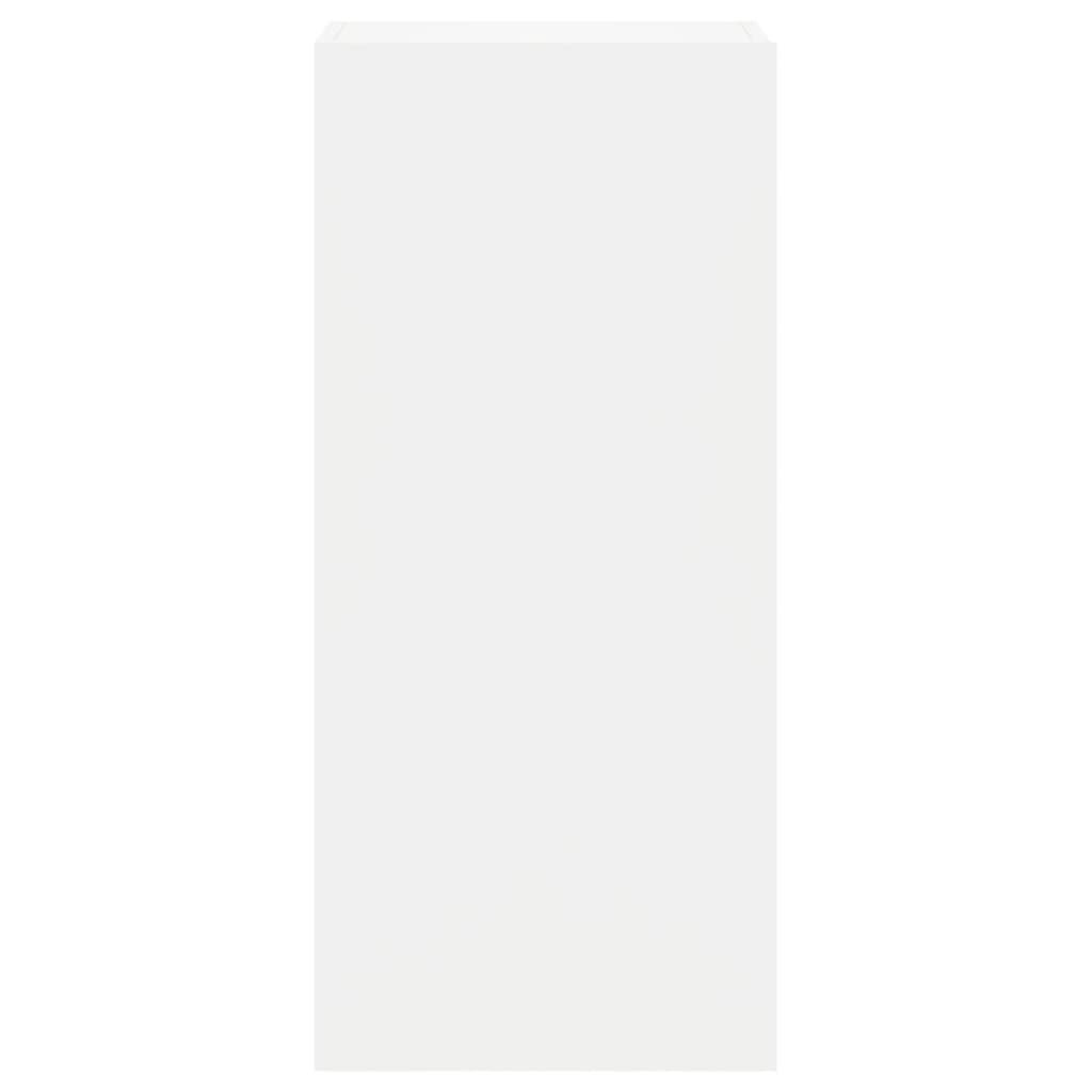 TV Wall Cabinet White 40.5x30x90 cm Engineered Wood Price