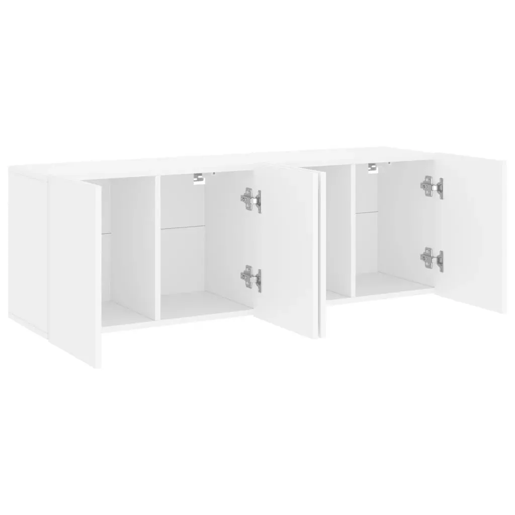 TV Cabinets Wall-mounted 2 pcs White 60x30x41 cm Price