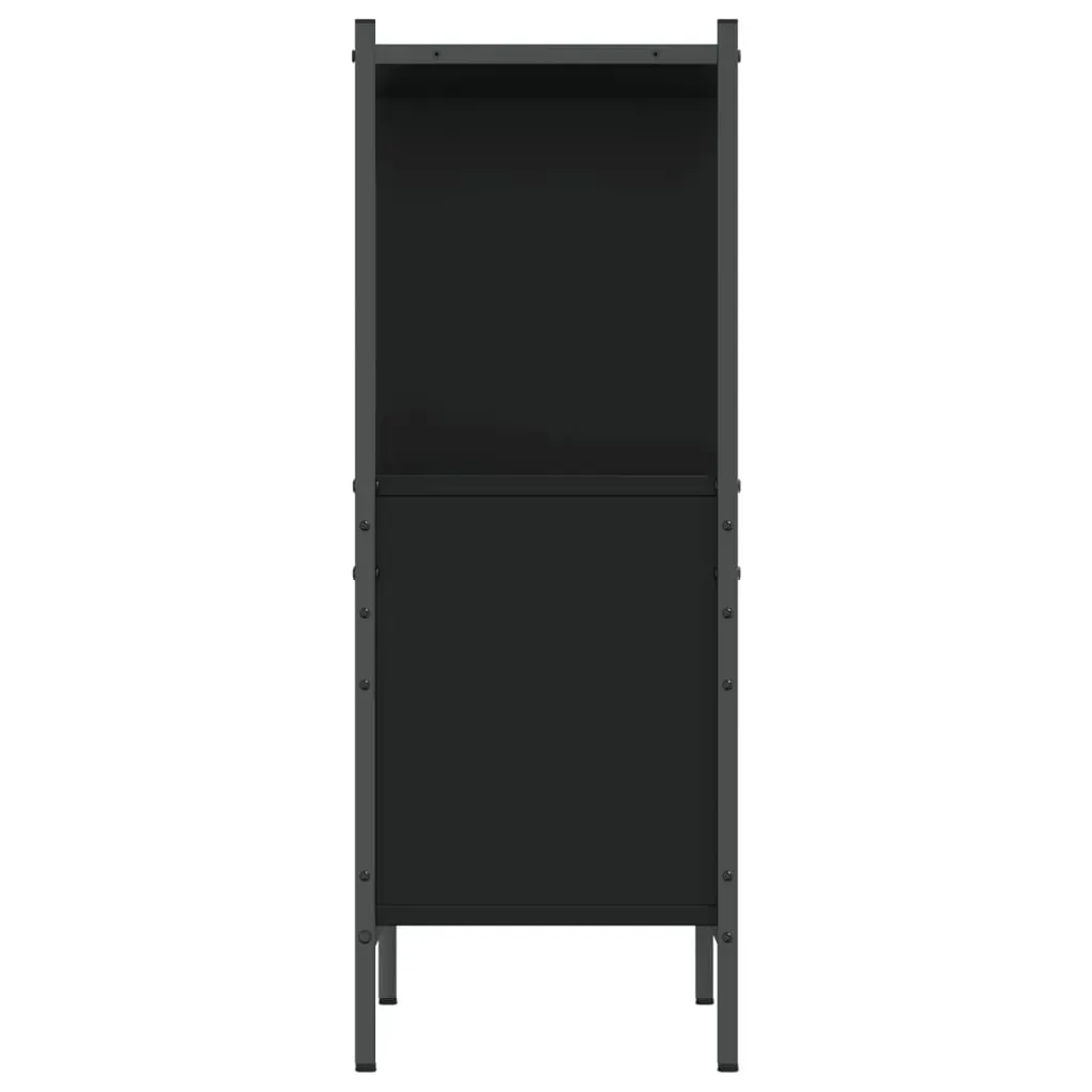 Bookcase Black 72x28x77.5 cm Engineered Wood Price