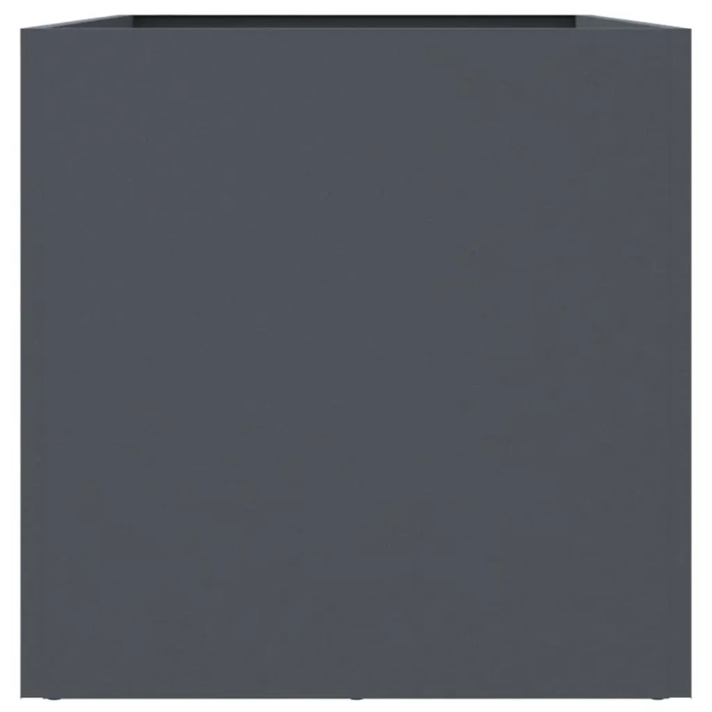 Planter Anthracite 62x30x29 cm Steel Price