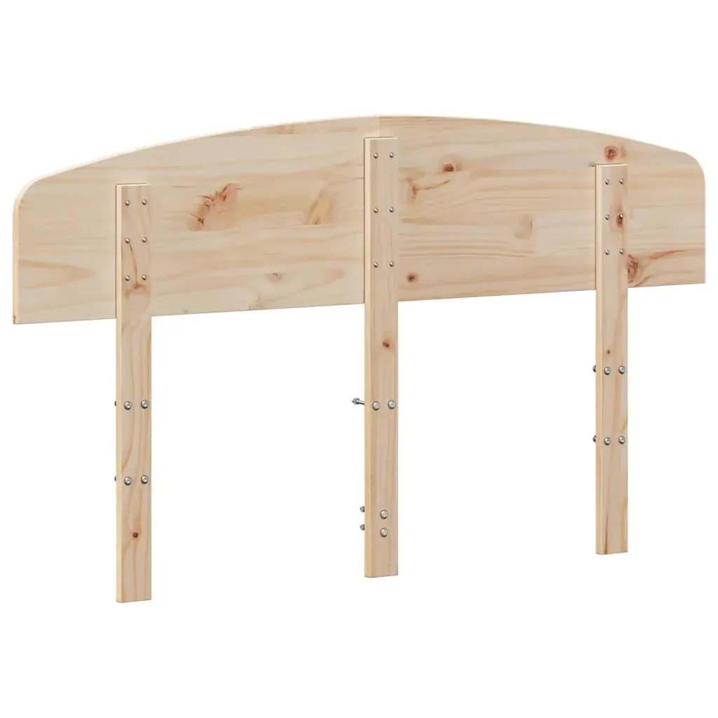 Headboard 135 cm Solid Wood Pine Price