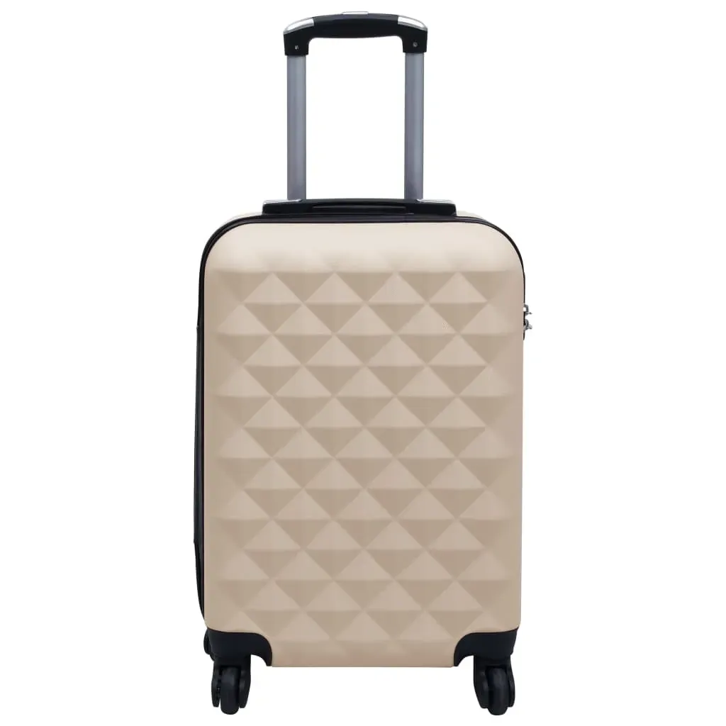 Hardcase Trolley Set 2 pcs Gold ABS Price