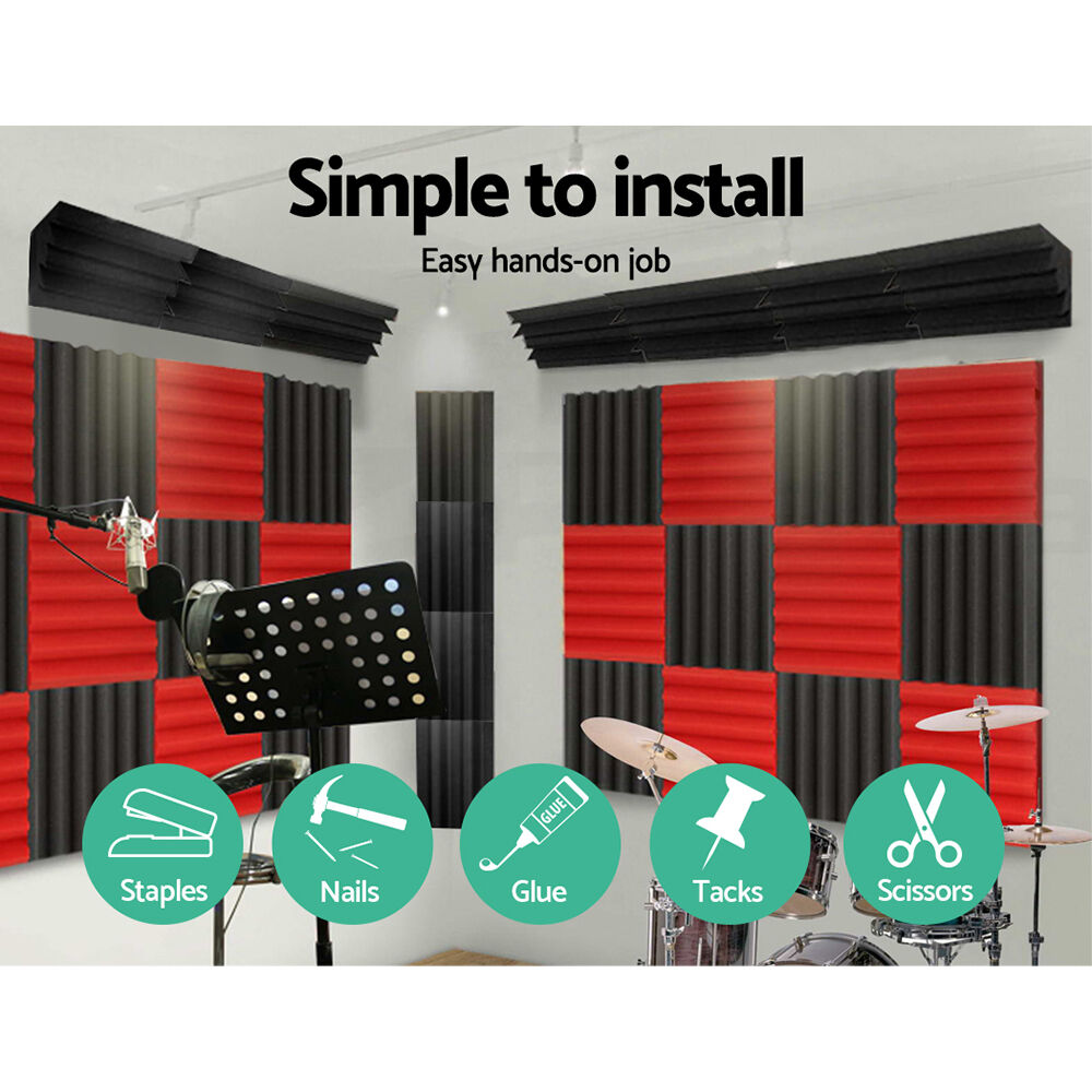Alpha Acoustic Foam 60pcs Corner Bass Trap Sound Absorption Price