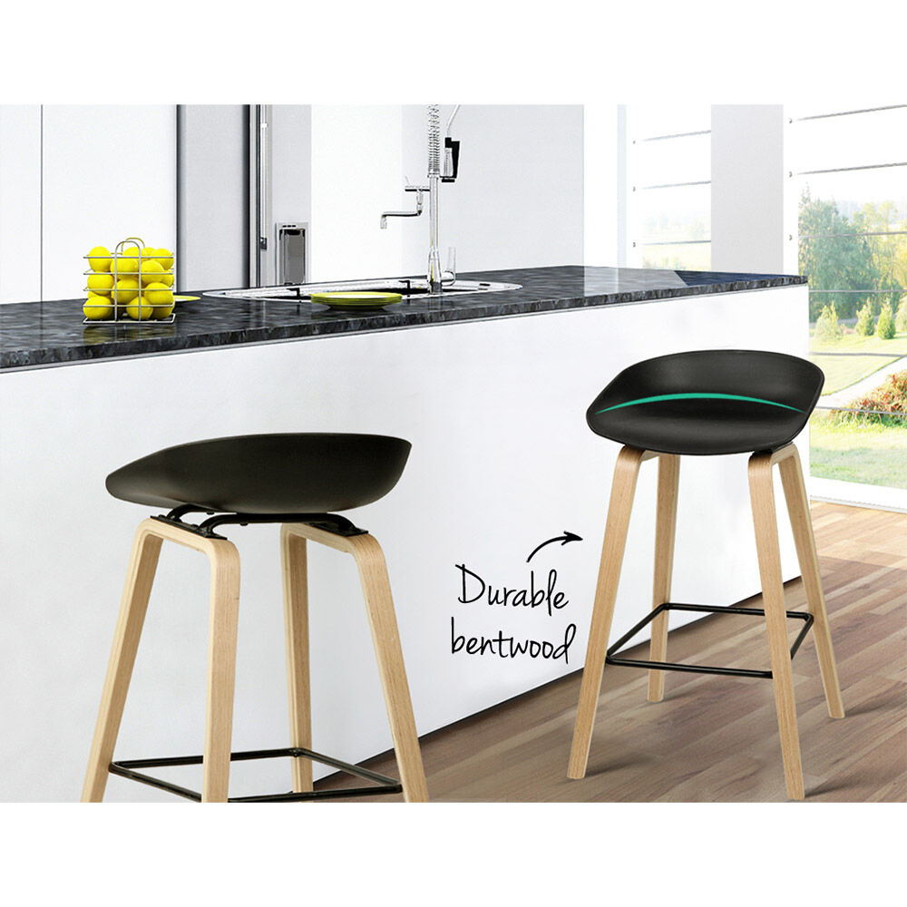 Artiss 2x Bar Stools Wooden Price