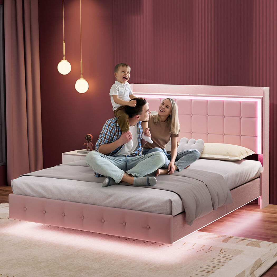 Levede Queen Floating Bed Frame Price
