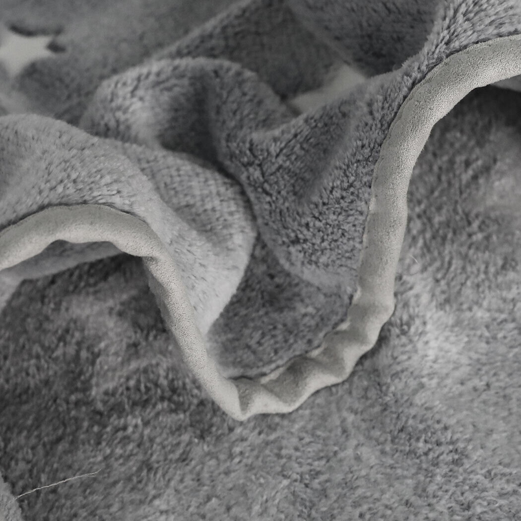 3x3m large oversized blanket grey star Price