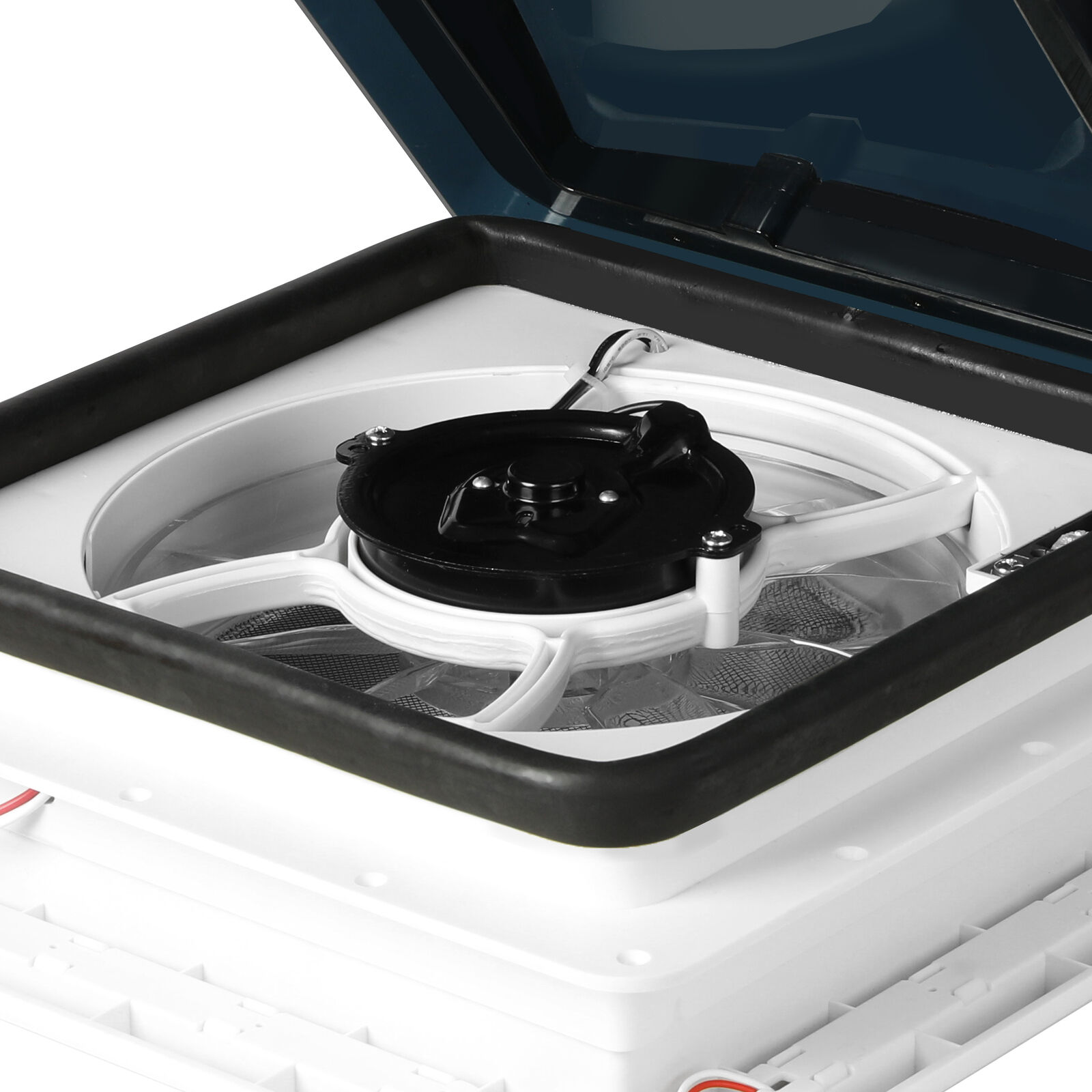 caravan roof vent hatch rv shower air exhaust 12v fan led light trailer Price