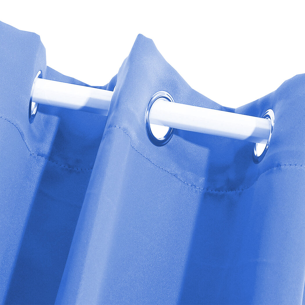 2x blockout curtains panels 3 layers blue cd1003-140x230-bk Price