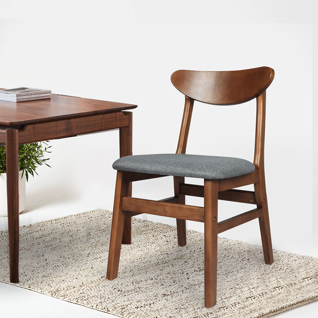 2xDining Chairs Kitchen Chair Brown 2Pack Price