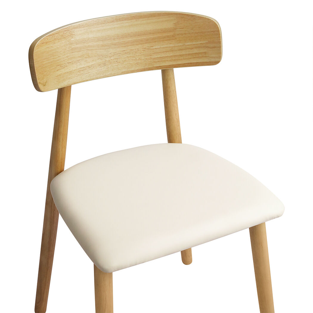 2x dining chairs kitchen chair natural Price