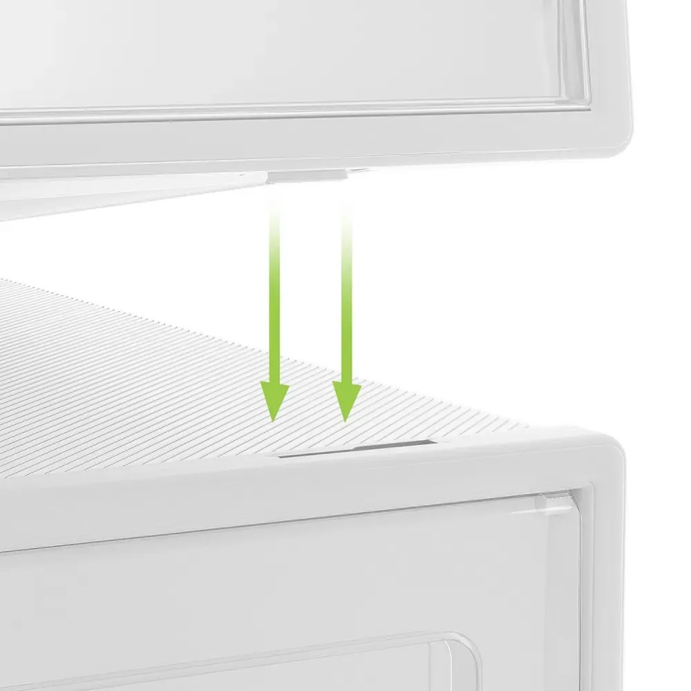 Shoe Box Set of 24 Storage Case Stackable Plastic Shoe Cabinet Cube White Price