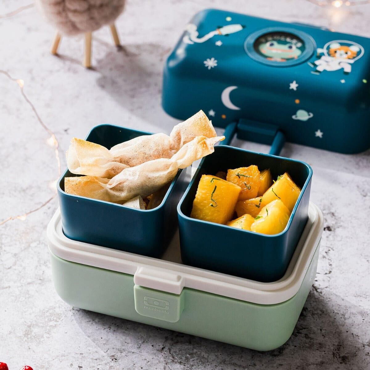 Tresor Graphic Kidss Bento Box- Cosmic Blue Cosmic Blue Price