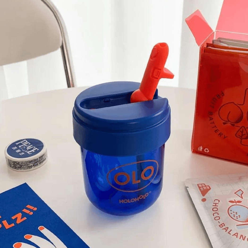Heat-Resistant Reusable Coffee Cup Blue 300ml Price