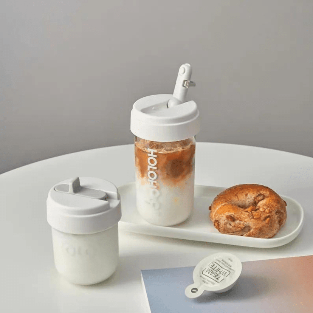 Heat-Resistant Reusable Coffee Cup Grey 450ml Price
