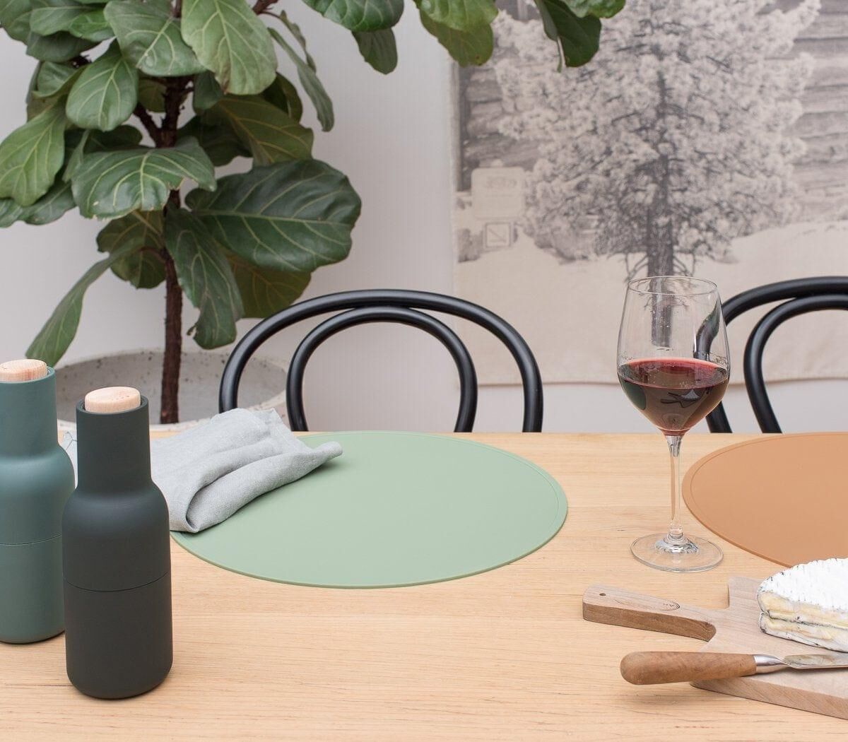 Round Placie? Silicone Placemat Blush Price