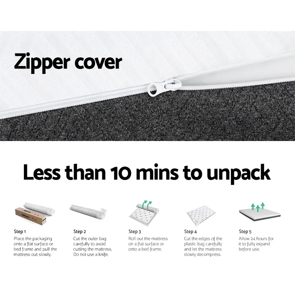Bedding Memory Foam Mattress Bed Cool Gel Non Spring 15cm Double Price
