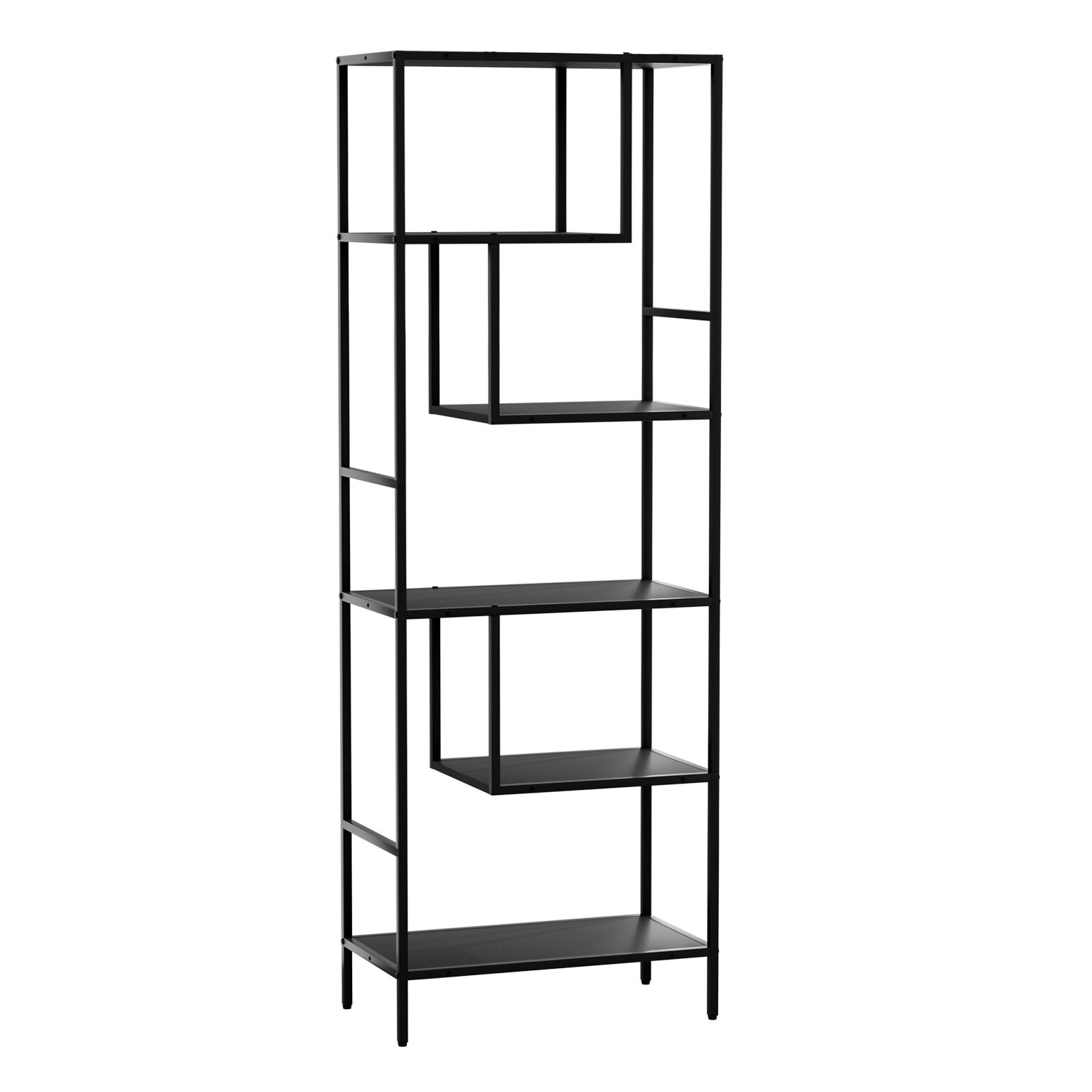 Artiss Bookshelf 5 Tiers RHYS Black Price