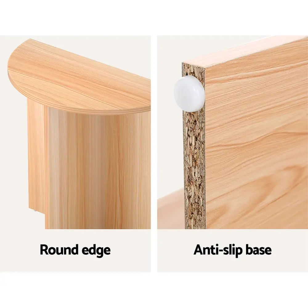 Coffee Table Semi-circle 48CM Pine Elva Price