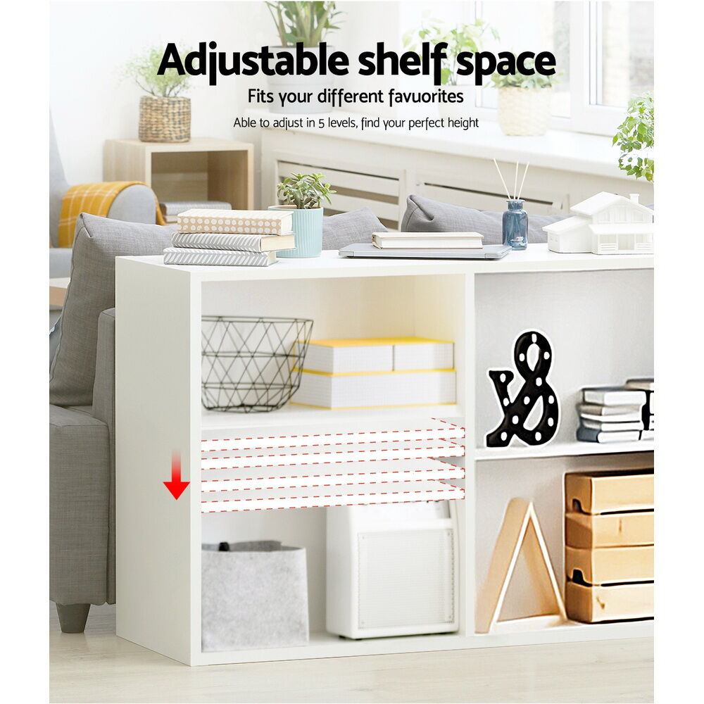Artiss Bookshelf Set of 3 - VENA White Price