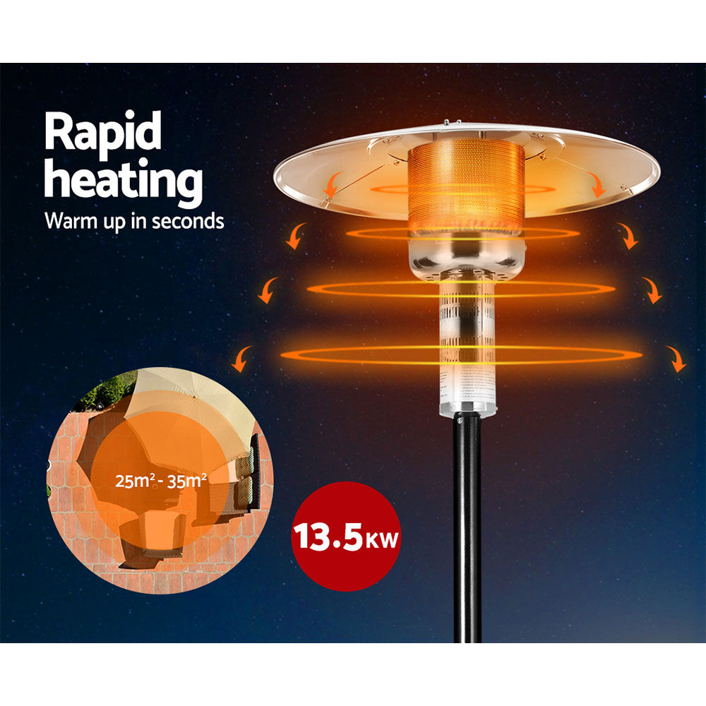 Devanti Outdoor Gas Patio Heater Price