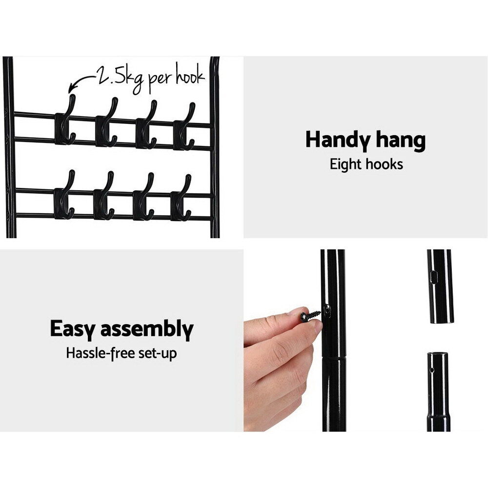 Artiss Clothes Rack Airer Coat Stand 179cm Hanger Rail Closet Price