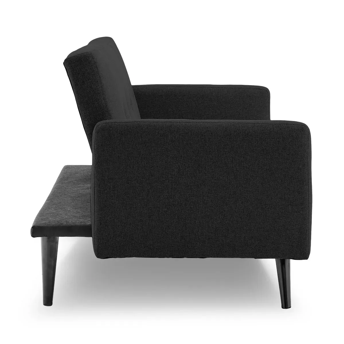 Harwich Tufted Faux Linen 3-Seater Sofa Bed with Armrests Price